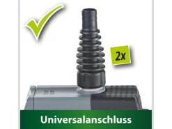 Heissner Rund Um Den Teich|Brunnenpumpe|Aqua Stark - Eco Multifunktions-Teichpumpe 1400 l/h