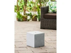 Heissner Gartenbrunnen|Deko-Säule Cube Grey