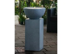 Deko-Säule Tower Grey*Heissner Outlet