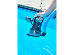 Heissner Pooltechnik|Wasserpumpe|Pool-Tauchpumpe mit Soft-Standfuß 8500 l/h