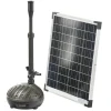 Heissner Brunnenpumpe|Solar-Teichpumpen-Set 1100 l/h HYBRID