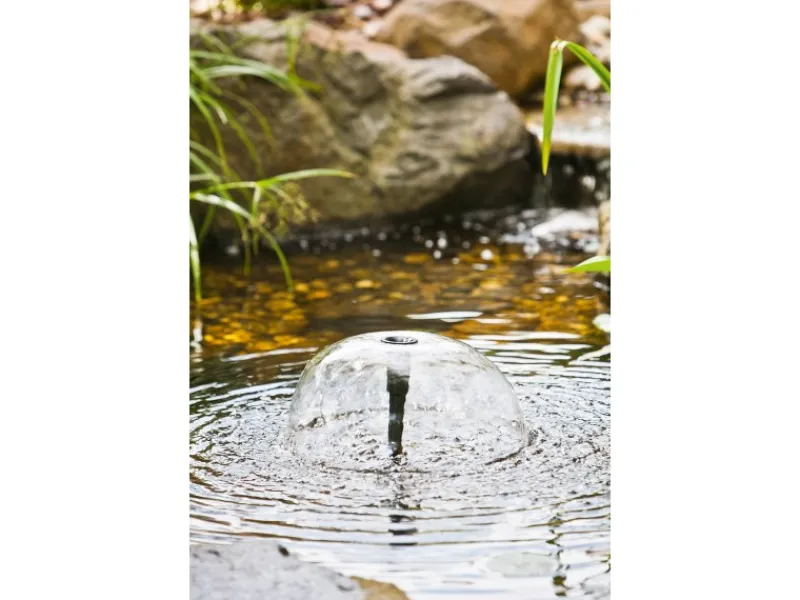 Heissner Wasserpumpe|Rund Um Den Teich|Solar-Teichpumpen-Set ca. 750 l/h mit LED