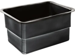 Heissner Wasserpumpe|Teichbecken PE 110 l eckig Schwarz