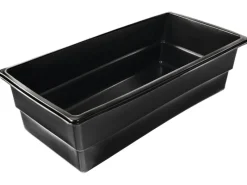 Teichbecken PE 380 l eckig Schwarz*Heissner Discount