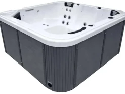 Planet Spa Outdoor Whirlpools|Heissner Whirlpool Spa Domenico 1200l 216x216x92 cm 31 Düsen