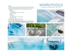 Heissner Whirlpool Spa Fransisco 1000l 184x124x75 cm 22 Düsen*Planet Spa New