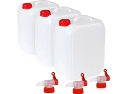Höfer Chemie Kunststoff Kanister-Set für Camping & Freizeit 3 x 10l* Sale