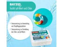 Poolpflege|Höfer Chemie Test-Kit zur Optimalen Messung des Chlorgehalts und pH-Werts