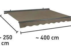 Hülsenmarkise Belport 4x2,5m mit Motor* Sale
