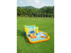 H2OGO!™ Wasserpark Beach Bounce mit Dauergebläse 365 x 340 x 152 cm*Bestway Discount