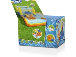 H2OGO!™ Wasserpark Beach Bounce mit Dauergebläse 365 x 340 x 152 cm*Bestway Discount