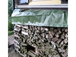 Noor Kaminholzregale|Holz-Abdeckplane Easy