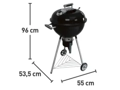Kugelgrills|Holzkohlegrills|Holzkohle-Kugelgrill North Bay Ø 47 cm mit modularem Grillsystem