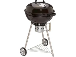 Kugelgrills|Holzkohlegrills|Holzkohle-Premium-Kugelgrill Cleveland Ø 43 cm Schwarz