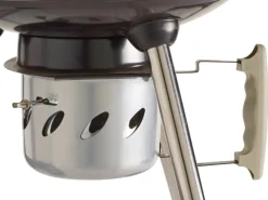 Kugelgrills|Holzkohlegrills|Holzkohle-Premium-Kugelgrill Cleveland Ø 43 cm Schwarz