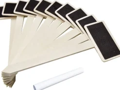 Holz-Pflanzstecker mit Kreidetafel zum Selber Beschriften (10 Stück)* Online