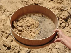 Weitere Gartenhelfer|Holzrundsieb Maschenbreite 6 mm