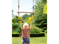 TraumGarten Sportgeräte|Holztrapez Winnetoo mit Ringen Farbig FSC®