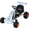 Go Kart Kinderfahrzeug mit Pedal Bremsen*HOMCOM Discount