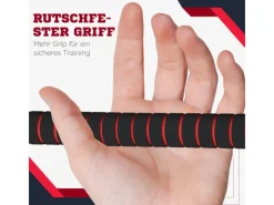 HOMCOM Fitnessgeräte|Hantelset Verstellbare Kurzhantel Metall HDPE Sand Schwarz Ø21x50 cm