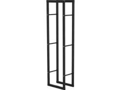 HOMCOM Kaminholzregale|Kaminholzregal 40 x 25 x 150 cm Kaminholzständer