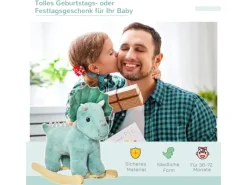 HOMCOM Outdoor-Spielzeug|Kinder Schaukel Schaukeltier Schaukelpferd