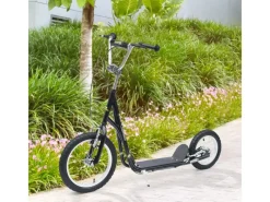 HOMCOM Quads|Motorroller|Kinderroller 16/12 Zoll mit Bremsen