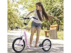 Kinderroller mit Luftreifen Kickboard*HOMCOM Clearance