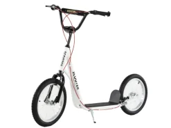 Kinderroller mit Luftreifen Handbremse Scooter*HOMCOM Discount