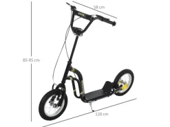 HOMCOM Quads|Motorroller|Kinderroller mit Luftreifen