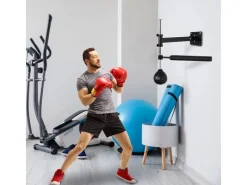 Reflexbarren-Trainer PU-Kunststoff Stahl Schwarz 79L x 72B x 20H cm*HOMCOM Hot