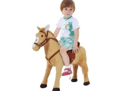 Reitpferd Spielpferd für Kinder Stehpferd mit Sound*HOMCOM