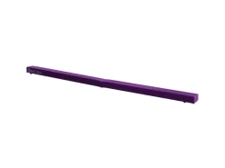 HOMCOM Fitnessgeräte|Schwebebalken Kiefernholz Polyester Violett 210L x 10B x 6,5H cm