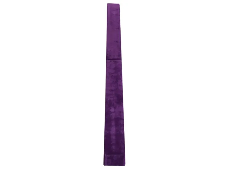 HOMCOM Fitnessgeräte|Schwebebalken Kiefernholz Polyester Violett 210L x 10B x 6,5H cm
