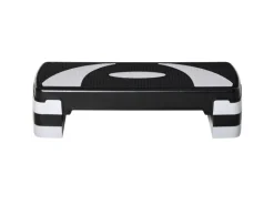 Steppbrett Kunststoff Schwarz+Grau 80L x 31B x 20H cm*HOMCOM Sale