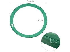 Trampolin Randabdeckung Ø366 cm*HOMCOM