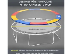 Trampolin Randabdeckung Ø244 cm*HOMCOM Sale