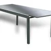 Gartentisch Sol Ausziehbar Glas Hellgrau 75 cm x 240 cm/180 cm x 90*Home Deluxe Clearance