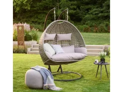 Home Deluxe Sitzkissen|Hängesessel Twin Polyrattan