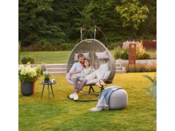 Home Deluxe Sitzkissen|Hängesessel Twin Polyrattan