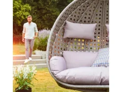 Home Deluxe Sitzkissen|Hängesessel Twin Polyrattan