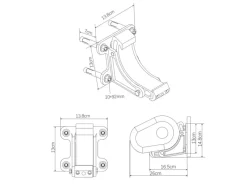 LED Vollkassettenmarkise ELOS Anthrazit 395 x 300 cm*Home Deluxe Clearance