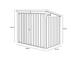 Home Deluxe Mülltonnenboxen|Mülltonnenbox Basura