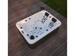 Home Deluxe Outdoor Whirlpools|Outdoor Whirlpool Beach Plus für 2 Personen 210 x 155 x 83 cm