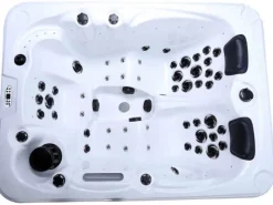 Home Deluxe Outdoor Whirlpools|Outdoor Whirlpool Beach Plus für 2 Personen 210 x 155 x 83 cm