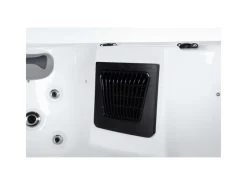 Home Deluxe Outdoor Whirlpools|Outdoor Whirlpool Sea Star Pure 180 x 160 x 79 cm Dunkelgrau-Weiß