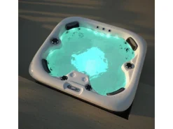 Home Deluxe Outdoor Whirlpools|Outdoor Whirlpool Sea Star Plus 180 x 160 x 79 cm Dunkelgrau-Weiß