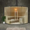 Home Deluxe Campingzubehör|Traditionelle Sauna SHADOW BIG XL für bis zu 6 Personen