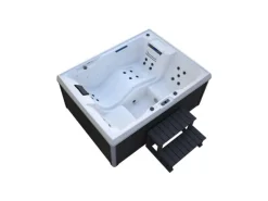 Home Deluxe Outdoor Whirlpools|Whirlpool Stream für 3 Personen 211 x 156,5 x 74,05 cm