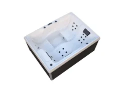 Home Deluxe Outdoor Whirlpools|Whirlpool Stream für 3 Personen 211 x 156,5 x 74,05 cm